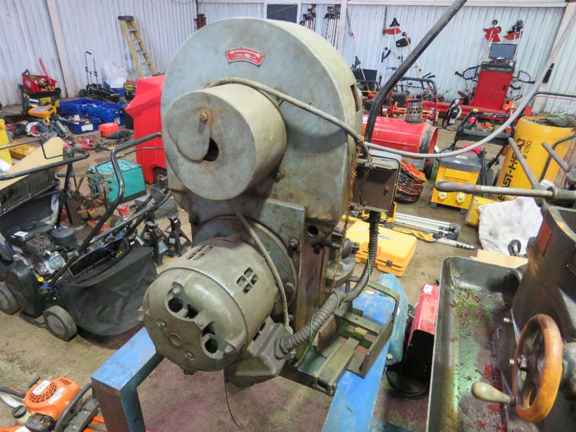 RHODES No2 PRESS UNIT. THIS LOT IS SOLD UNDER THE AUCTIONEERS MARGIN SCHEME, THEREFORE NO VAT WIL - Image 7 of 7