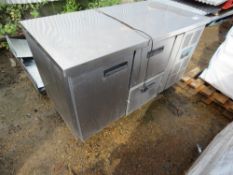 UNDER COUNTER FRIDGE UNIT, SOURCED FROM CAFE CLOSURE.