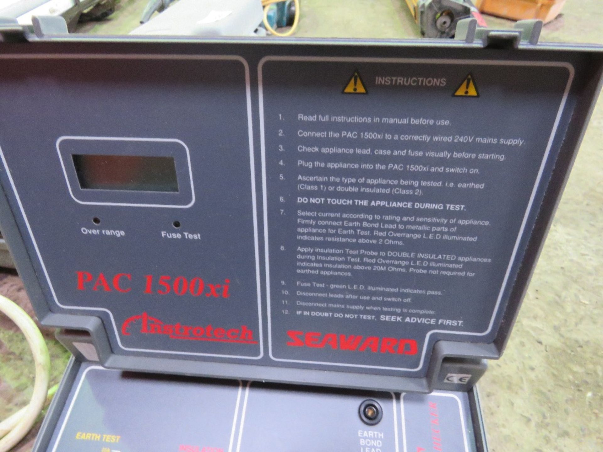 PAC 1500XI DUAL VOLTAGE APPLIANCE CHECKER UNIT. DIRECT FROM SITE CLEARANCE/CLOSURE. - Image 2 of 3