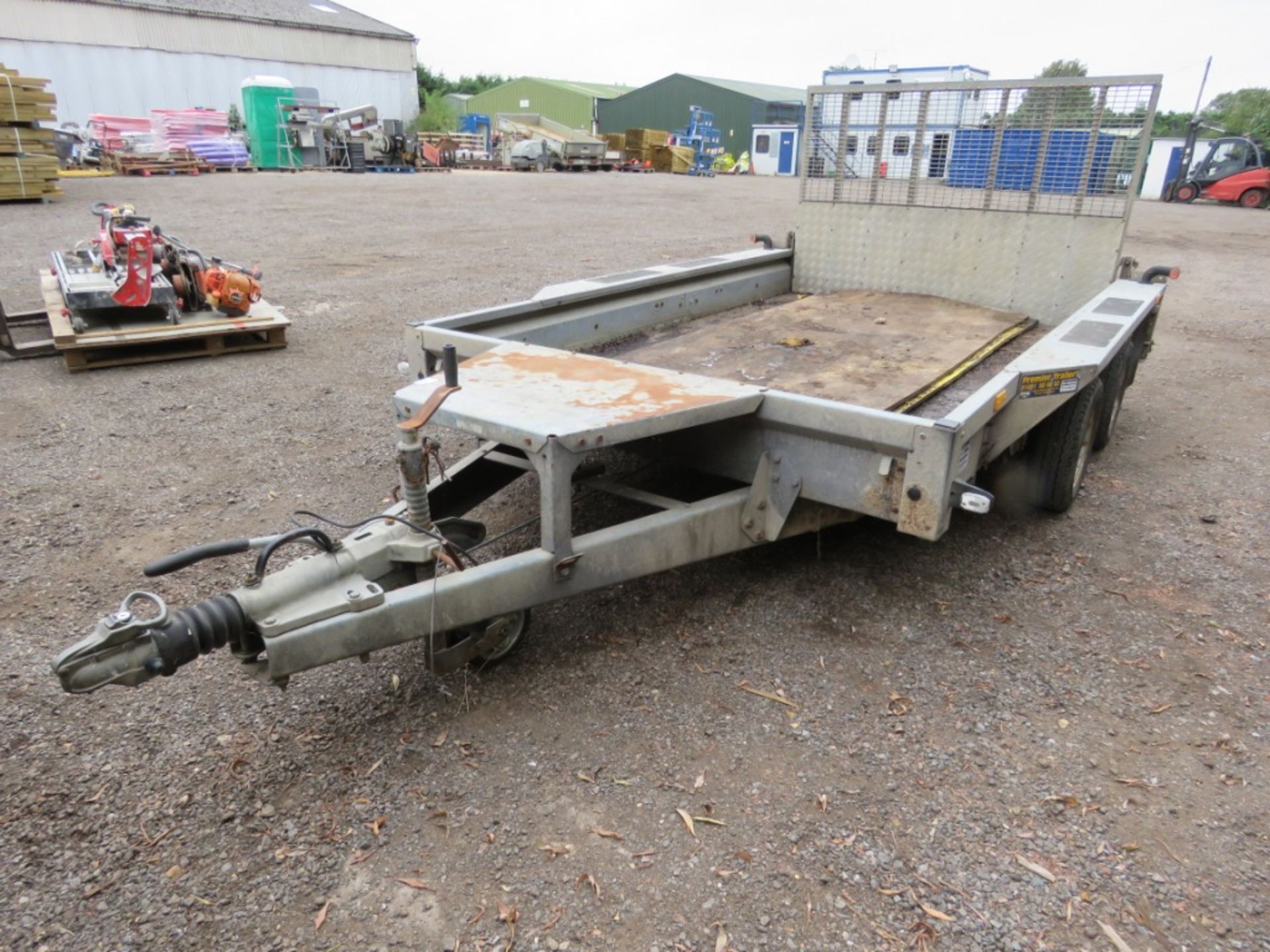 ifor williams wide body plant trailer DB CODE:4-79797 - Image 2 of 9