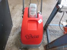FLOOR WASHER SCRUBBER, 240VOLT POWERED. THIS LOT IS SOLD UNDER THE AUCTIONEERS MARGIN SCHEME, THE
