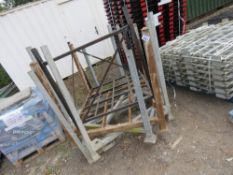 5NO METAL STORAGE STILLAGES. THIS LOT IS SOLD UNDER THE AUCTIONEERS MARGIN SCHEME, THEREFORE NO V