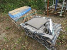 2 X PALLETS OF PAVING SLABS. THIS LOT IS SOLD UNDER THE AUCTIONEERS MARGIN SCHEME, THEREFORE NO V