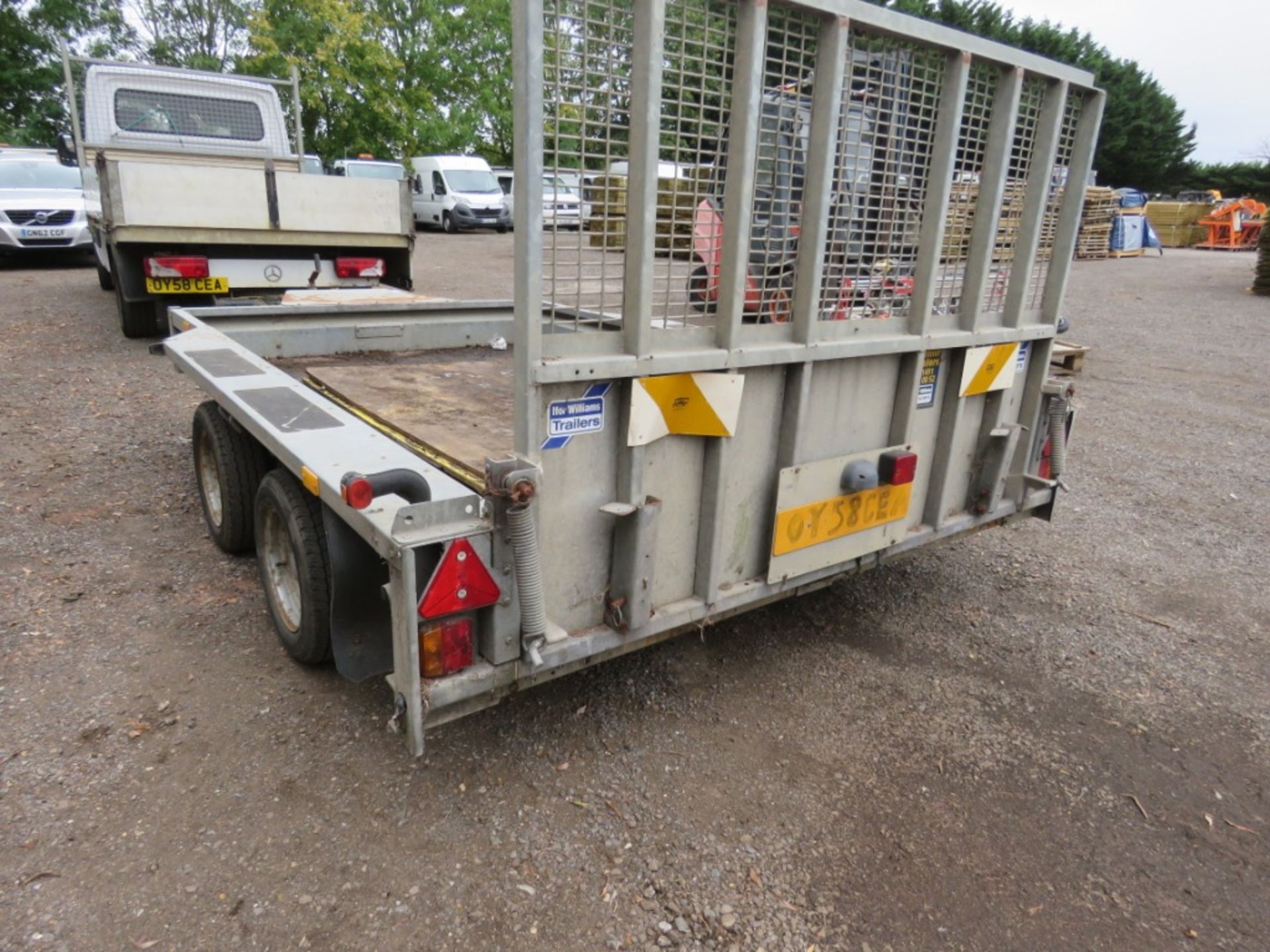 ifor williams wide body plant trailer DB CODE:4-79797 - Image 3 of 9