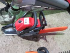 MITOX PETROL CHAINSAW. THIS LOT IS SOLD UNDER THE AUCTIONEERS MARGIN SCHEME, THEREFORE NO VAT WIL