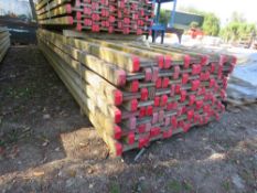 PACK OF 50NO "I" BEAM FORMWORK BEAMS, IDEAL FOR FLAT ROOF SUPPORTS ETC. 5.9M LENGTH X 200MM X 80MM A