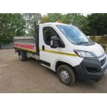 PEUGEOT BOXER DROP SIDE TRUCK WITH TAIL LIFT. REG: MK19 XRP WITH V5. DIRECT FROM LOCAL UTILITIES COM