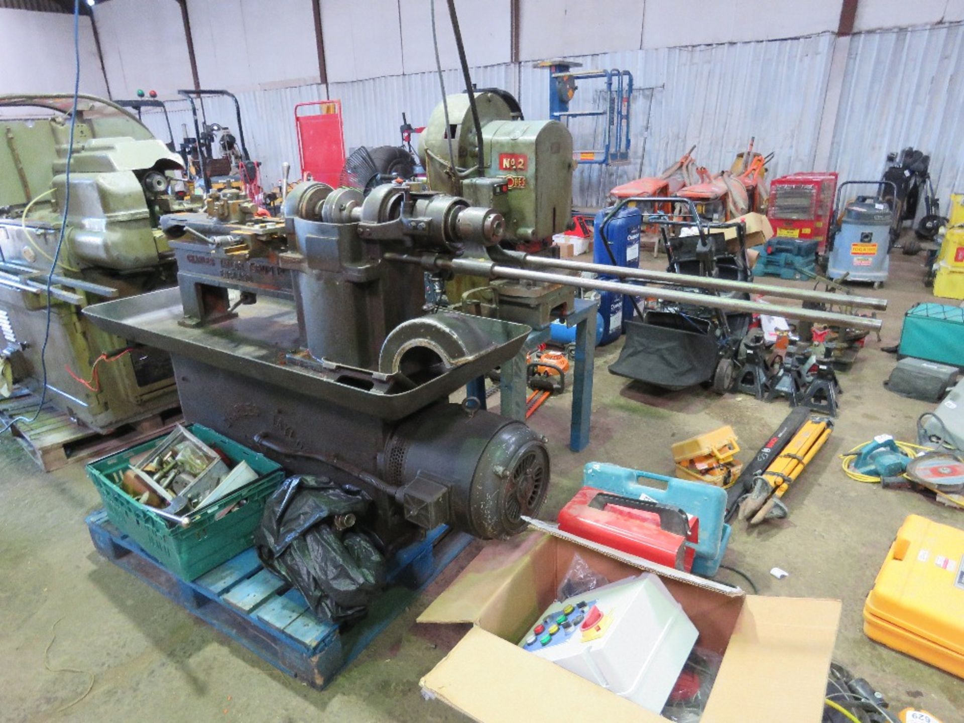 TAYLOR LATHE UNIT. THIS LOT IS SOLD UNDER THE AUCTIONEERS MARGIN SCHEME, THEREFORE NO VAT WILL BE - Image 6 of 11