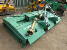 MAJOR 9FT TRACTOR MOUNTED TOPPER MOWER, YEAR 2014. MODEL 9FTGDX SN:HR12370. SOURCED FROM A LARGE E