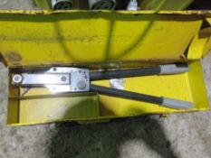 HEAVY DUTY CRIMPING TOOL. THIS LOT IS SOLD UNDER THE AUCTIONEERS MARGIN SCHEME, THEREFORE NO VAT