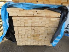 EXTRA LARGE PACK OF UNTREATED TIMBER BOARDS 65MM X 20MM @ 1.8M LENGTH APPROX.