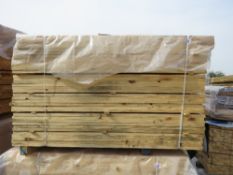 LARGE PACK OF TIMBER BOARDS, UNTREATED: 1.83M LENGTH X 140MM X 30MM APPROX.