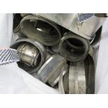 BULK BAG CONTAINING STANLESS/RUBBER FLEXIBLE PIPE JOINTS. THIS LOT IS SOLD UNDER THE AUCTIONEERS