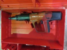 HILTI DX-A41 NAIL GUN IN A CASE.