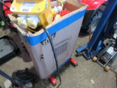 ELITE RADIANT HEATER PLUS A TRANSFORMER. THIS LOT IS SOLD UNDER THE AUCTIONEERS MARGIN SCHEME, TH