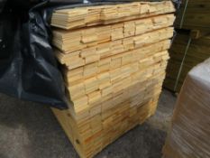 EXTRA LARGE PACK OF UNTREATED HIT AND MISS CLADDING TIMBER BOARDS: 1.75M LENGTH X 100MM APPROX.