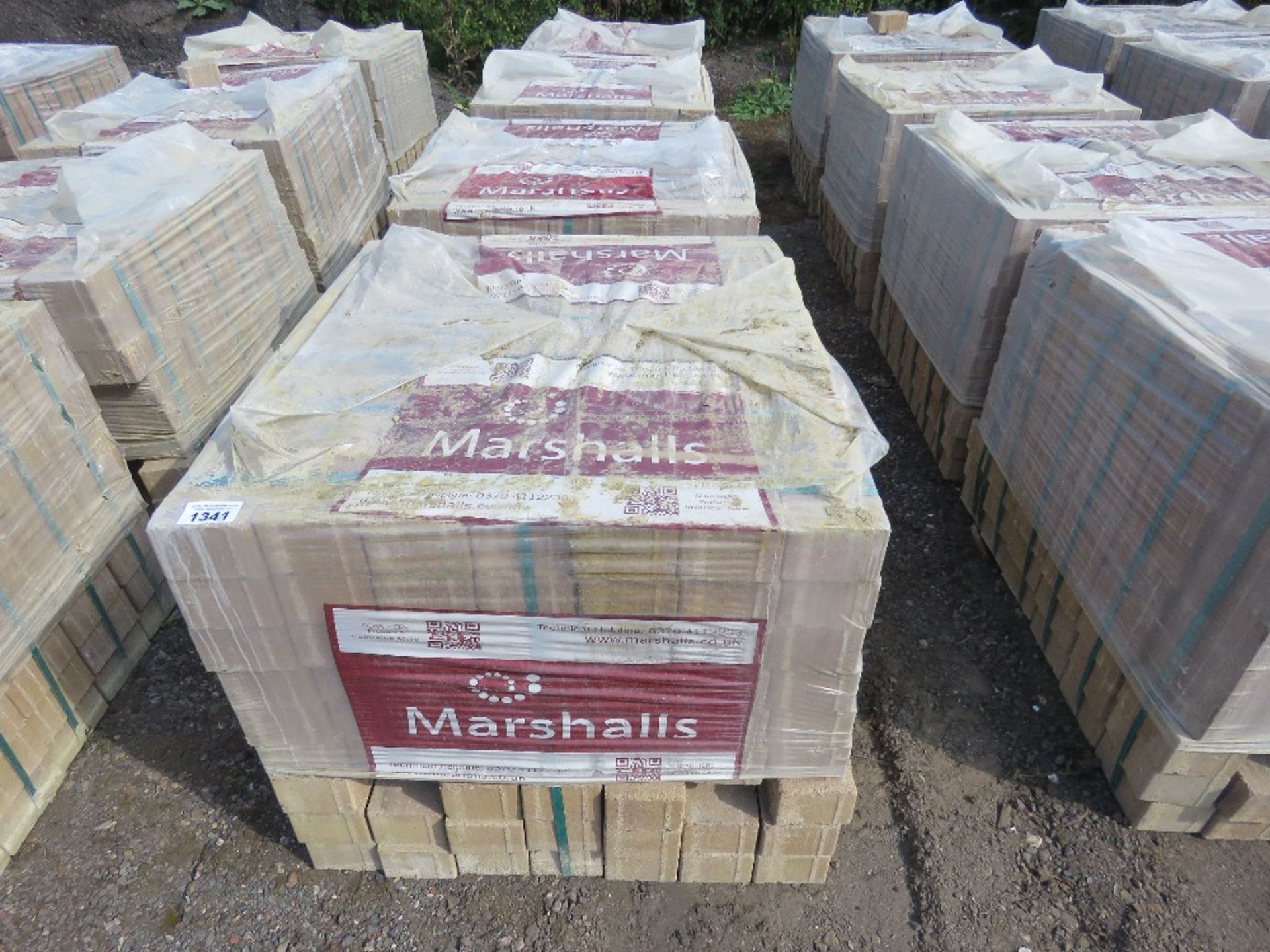 4 X PACKS OF MARSHALL HARVEST BUFF PAVERS, UNUSED. THIS LOT IS SOLD UNDER THE AUCTIONEERS MARGIN