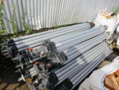 14NO LARGE TRIPODS FOR SURVEYORS ETC, 2M CLOSED HEIGHT APPROX.