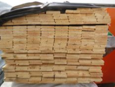 LARGE PACK OF UNTREATED TIMBER TOP CAP BOARDS 120MM X 20MM @ 1.85M LENGTH APPROX.