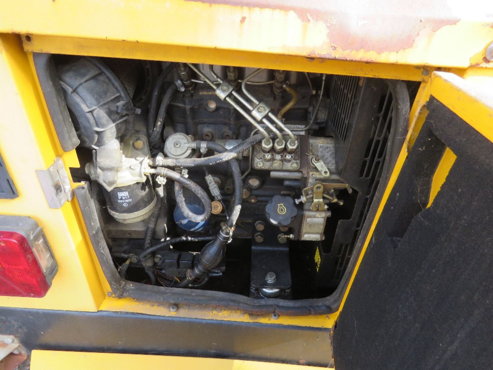 SMC TL90 TOWED TOWER LIGHT, PERKINS ENGINE, UNTESTED, BEEN IN LONG TERM STORAGE, CONDITION UNKNOWN. - Image 2 of 4