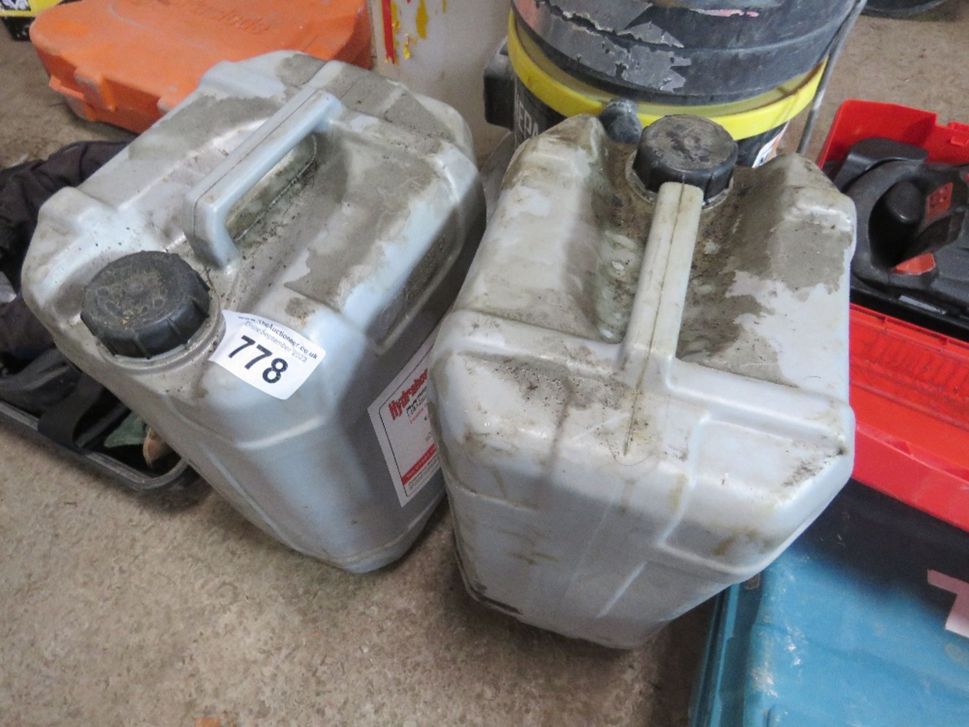 2 X DRUMS CONTAINING OILS. THIS LOT IS SOLD UNDER THE AUCTIONEERS MARGIN SCHEME, THEREFORE NO VAT