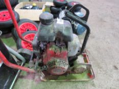 FAIRPORT PETROL ENGINED COMPACTION PLATE. THIS LOT IS SOLD UNDER THE AUCTIONEERS MARGIN SCHEME, T