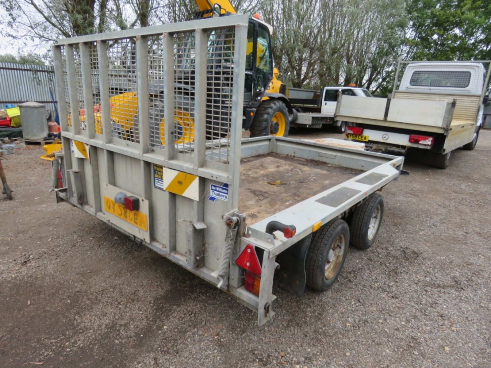 ifor williams wide body plant trailer DB CODE:4-79797 - Image 5 of 9