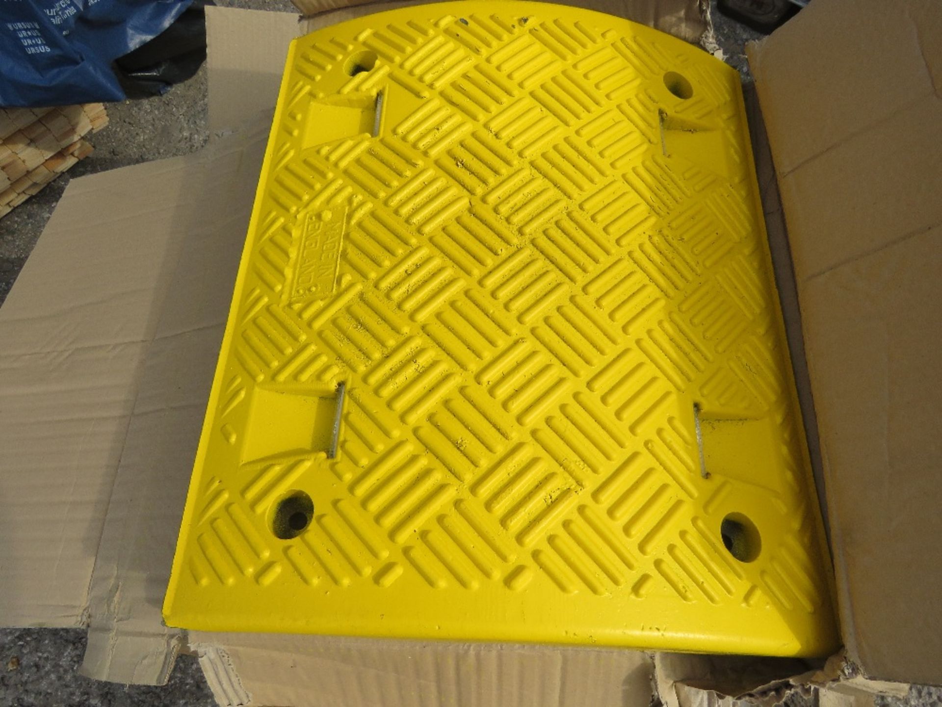 QUANTITY OF UNUSED BOLT DOWN SPEED BUMPS. - Image 2 of 3