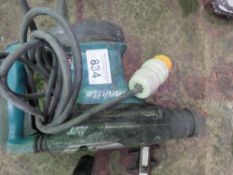 MAKITA AVT BREAKER DRILL, 110VOLT. THIS LOT IS SOLD UNDER THE AUCTIONEERS MARGIN SCHEME, THEREFOR