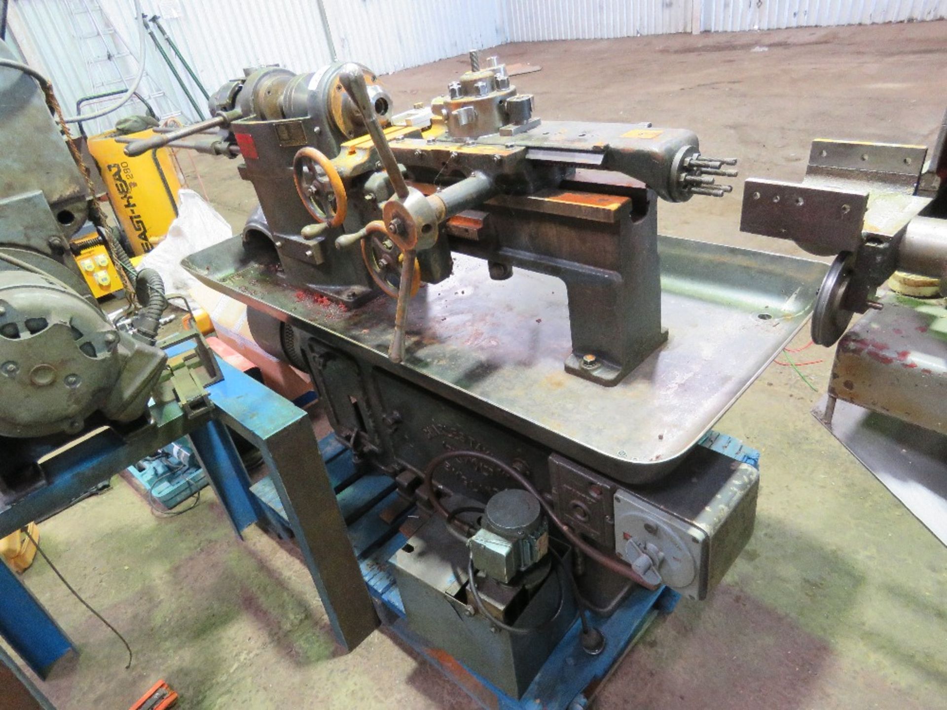 TAYLOR LATHE UNIT. THIS LOT IS SOLD UNDER THE AUCTIONEERS MARGIN SCHEME, THEREFORE NO VAT WILL BE