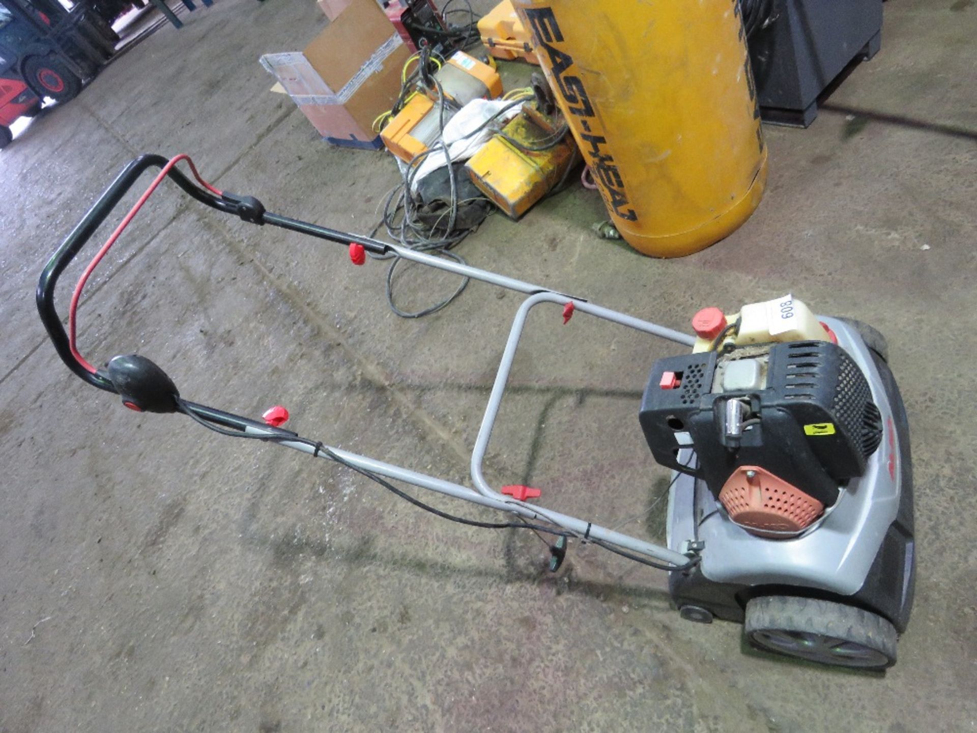 ALKO PETROL SCARIFIER. THIS LOT IS SOLD UNDER THE AUCTIONEERS MARGIN SCHEME, THEREFORE NO VAT WIL