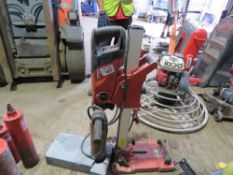 HILTI DD150U DIAMOND CORE DRILLING RIG WITH 7NO CORE BITS, OWNER RETIRING. THIS LOT IS SOLD UNDER