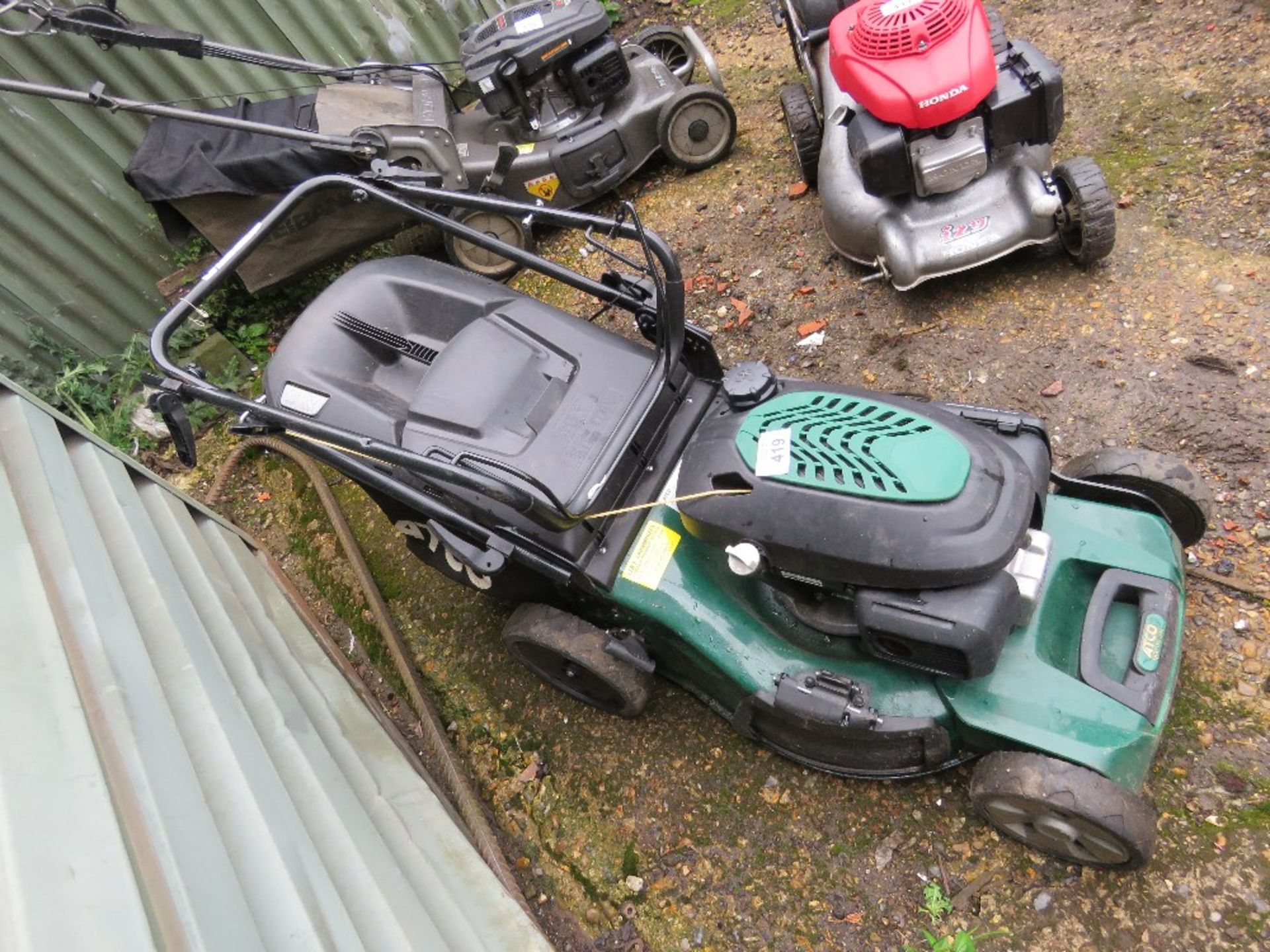 ATCO LAWNMOWER WITH A COLLECTOR. DIRECT FROM LOCAL LANDSCAPE COMPANY WHO ARE CLOSING A DEPOT. - Image 2 of 3