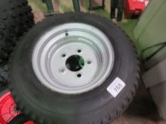 2NO 5 STUD WHEELS AND TYRES 23X8.5-12 2NO 5 STUD WHEELS AND TYRES 23X8.5-12 SIZE.