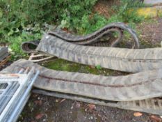 LARGE EXCAVATOR RUBBER TRACKS 5-8TONNE.