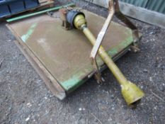 SUIRE 4FT TRACTOR MOUNTED MOWER WITH PTO SHAFT.