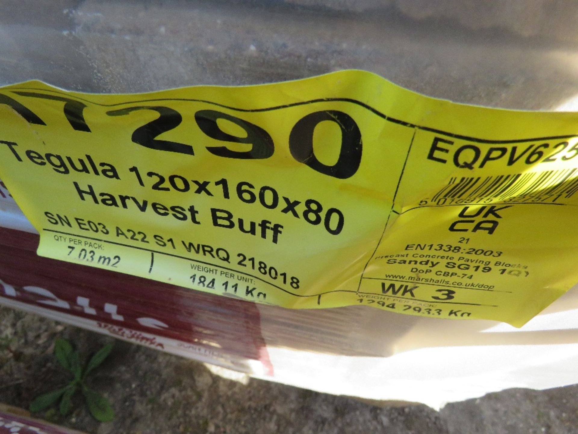 4 X PACKS OF MARSHALL HARVEST BUFF PAVERS, UNUSED. THIS LOT IS SOLD UNDER THE AUCTIONEERS MARGIN - Image 2 of 6