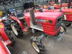 YANMAR YM2220D COMPACT AGRICULTURAL TRACTOR, 4WD, AGRICULTURAL TYRES, WITH REAR LINKAGE. FROM LIMITE