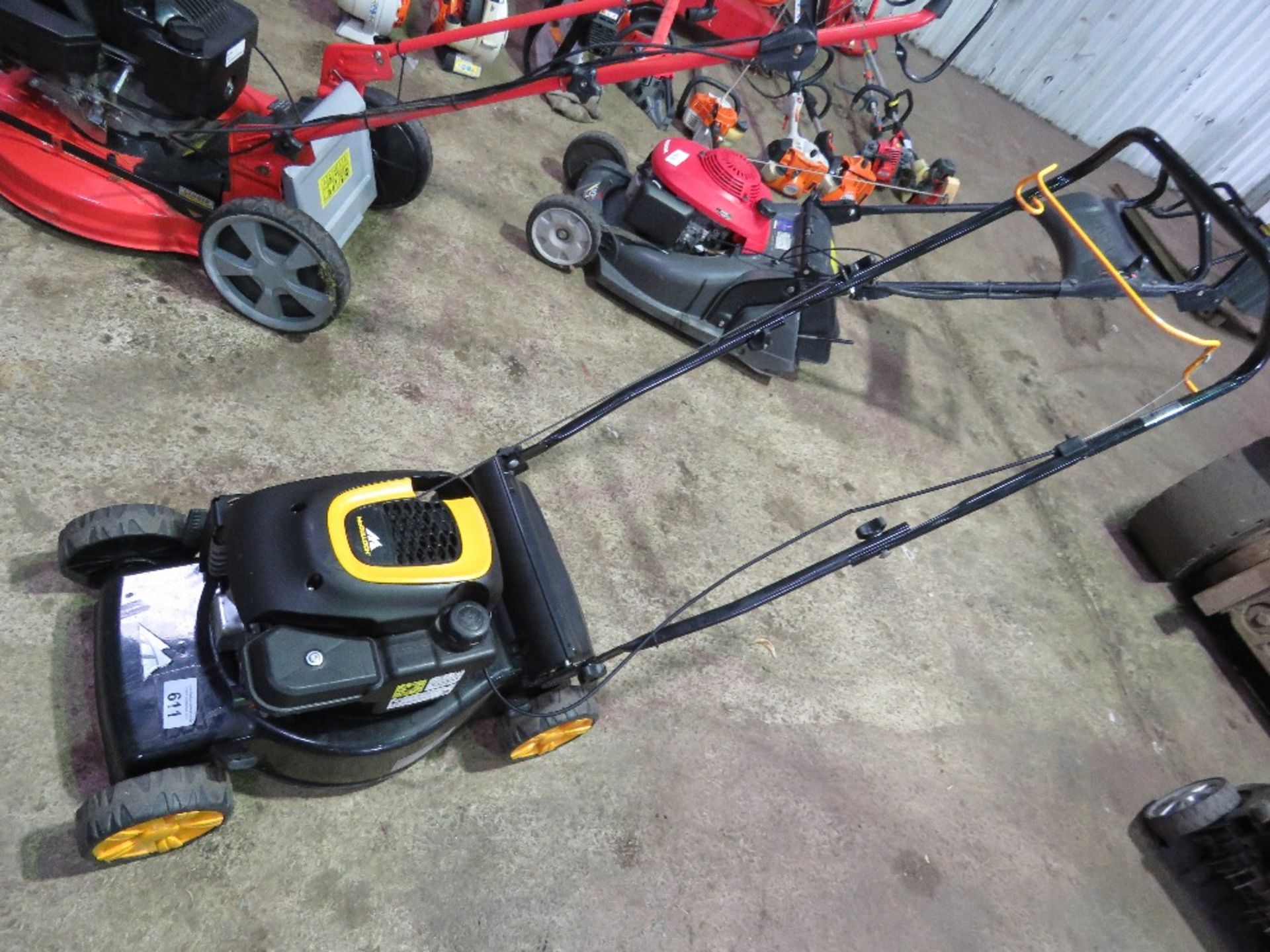 McCULLOCH PETROL MOWER, NO COLLECTOR. THIS LOT IS SOLD UNDER THE AUCTIONEERS MARGIN SCHEME, THERE