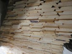 EXTRA LARGE PACK OF UNTREATED SHIPLAP TIMBER: 1.73M LENGTH X 100MM WIDTH APPROX.