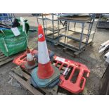 ROAD CONES PLUS CHAPTER 8 BARRIER. DIRECT FROM LOCAL LANDSCAPE COMPANY WHO ARE CLOSING A DEPOT.