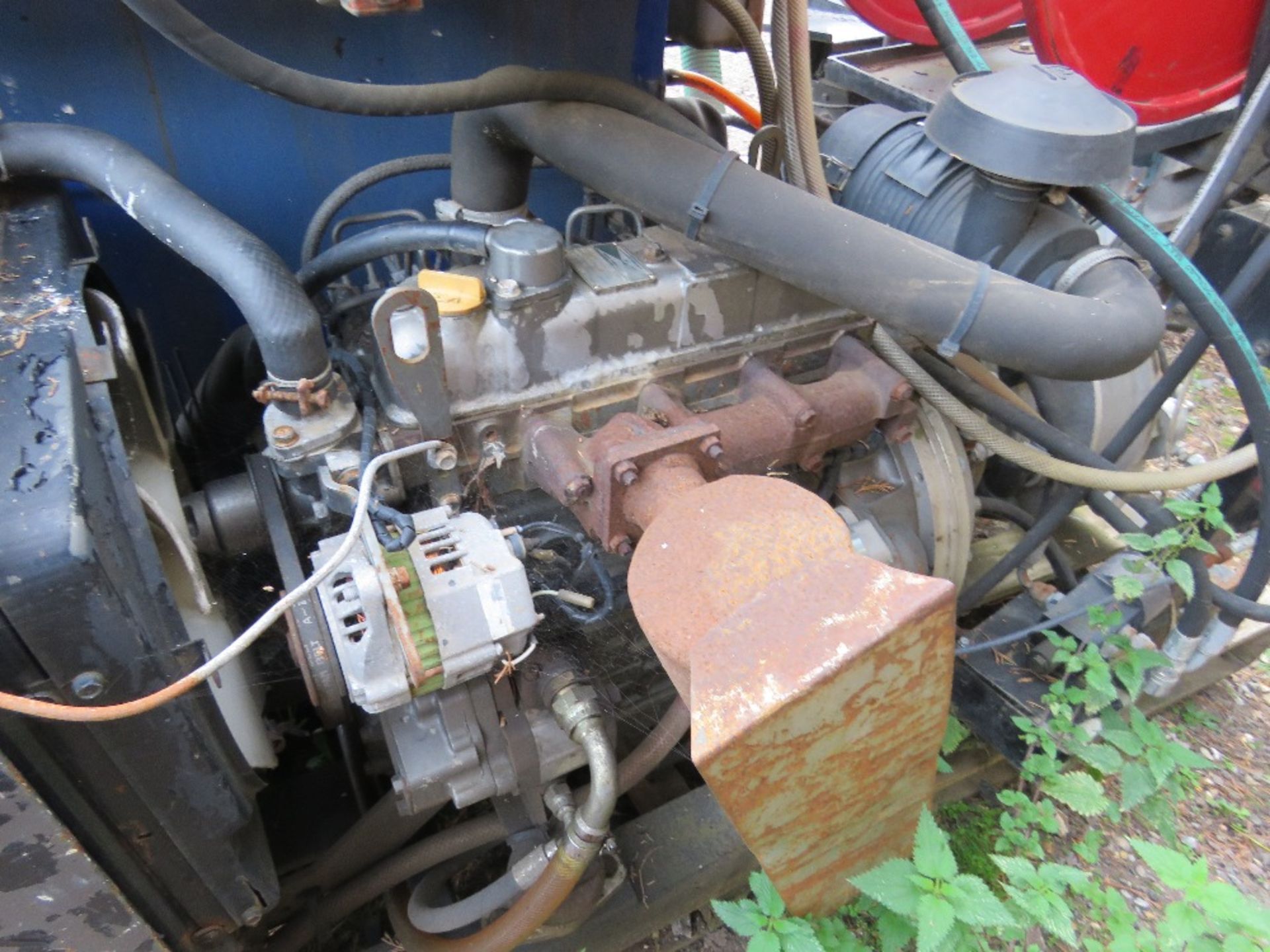 HARBEN YANMAR 4 CYLINDER DIESEL ENGINED VAN MOUNTED JETTER PACK WITH HYDRAULIC HOSE REEL, 1589 REC H - Image 6 of 7