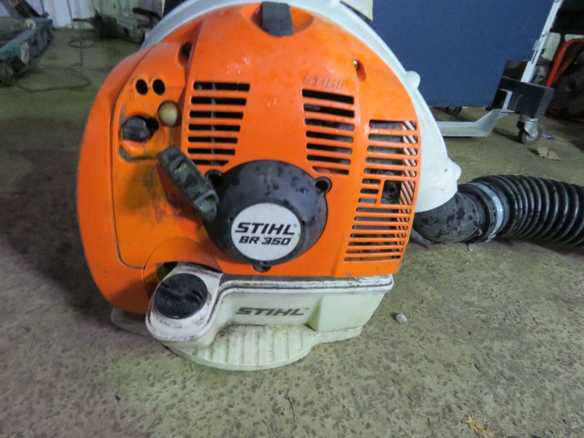 STIHL BR350 BACKPACK BLOWER/ THIS LOT IS SOLD UNDER THE AUCTIONEERS MARGIN SCHEME, THEREFORE NO - Image 3 of 3