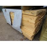 EXTRA LARGE PACK OF UNTREATED CAPPING BOARDS 120MM X 22MM X 2M LENGTH APPROX.