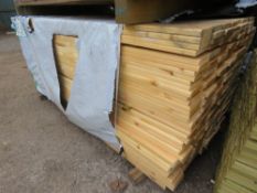 EXTRA LARGE PACK OF UNTREATED CAPPING BOARDS 120MM X 22MM X 2M LENGTH APPROX.
