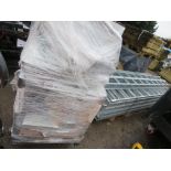 QUANTITY OF SWIFTS CABLE TRUNKING PLUS A WHEELED TROLLEY CONTAINING JOINTS ETC. SOURCED FROM LARGE C