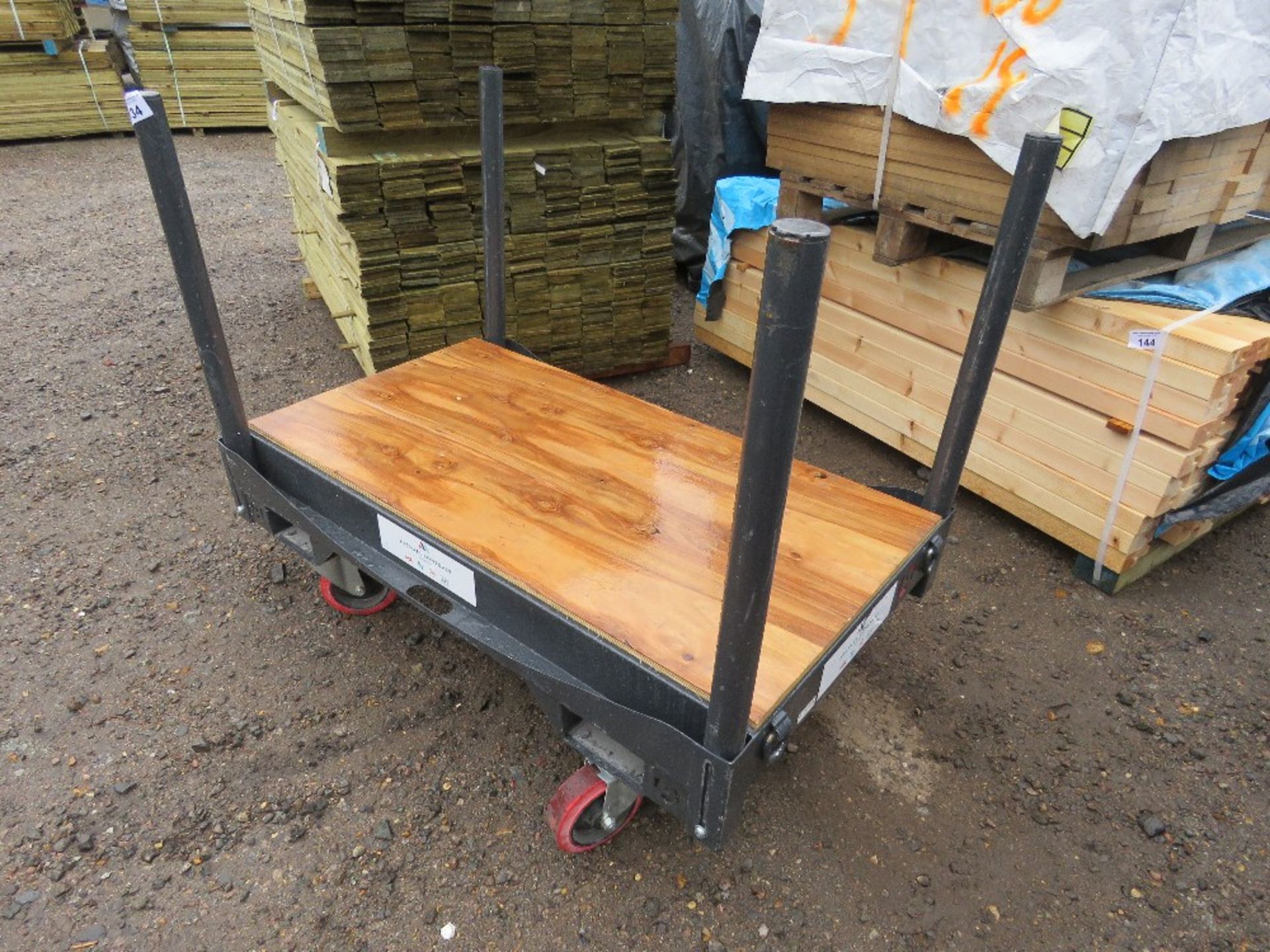 ARMORGARD HEAVY DUTY 4 WHEELED TROLLEY. SOURCED FROM LARGE CONSTRUCTION COMPANY LIQUIDATION. - Image 2 of 3