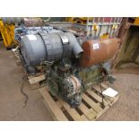 DEUTZ AIR COOLED ENGINE TYPE F4L-912 44KW RATED. RUNNING WHEN REMOVED AS PART OF LOW EMMISSION PILIN