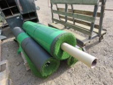 3 X ROLLS OF QUALITY ASTRO TURF GARSS 2M WIDTH APPROX. THIS LOT IS SOLD UNDER THE AUCTIONEERS MAR