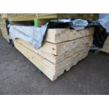 LARGE PACK OF UNTREATED TIMBER SLATS 1.83M X 70MM X 20MM APPROX.